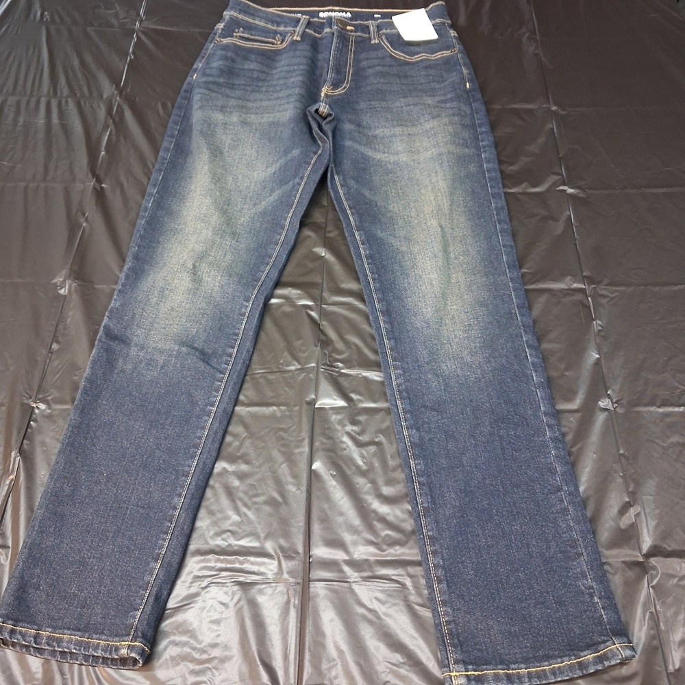 Sonoma Jeans Men 30x32 The Everyday Jean Blue Slim Stretch NEW